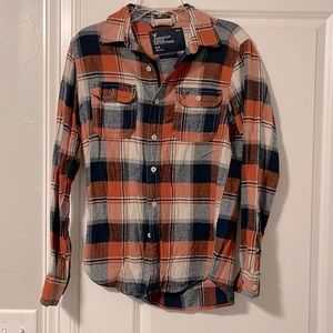 AE button up
